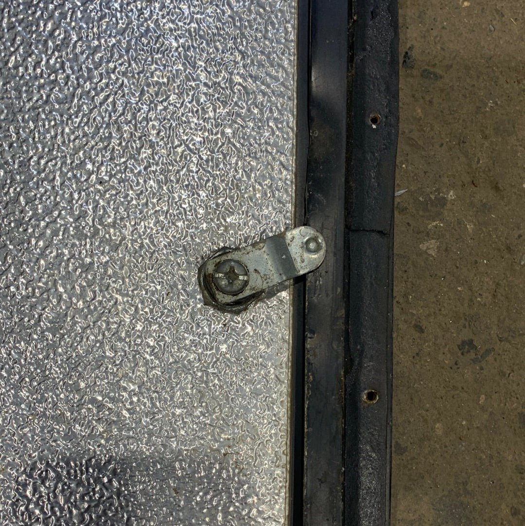 Used RV Radius Cargo / compartment Door 19 3/4 x 10 3/4 x 1/2
