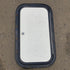 Used RV Radius Cargo / compartment Door 19 3/4 x 10 3/4 x 1/2" D - Young Farts RV Parts