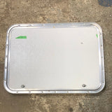 Used RV Radius Cargo / compartment Door 22 x 30