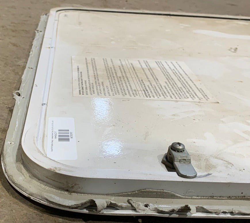 Used RV Radius Cargo / compartment Door 29 3/4