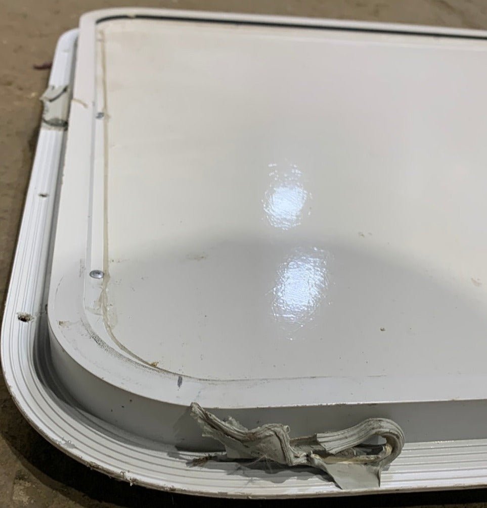 Used RV Radius Cargo / compartment Door 29 3/4