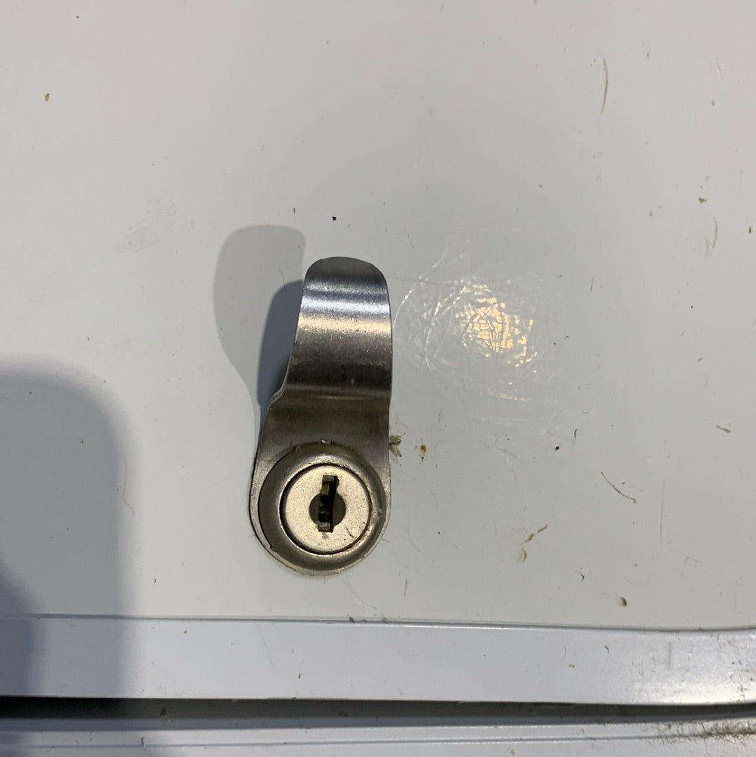 Used RV Radius Cargo / compartment Door 29 3/4