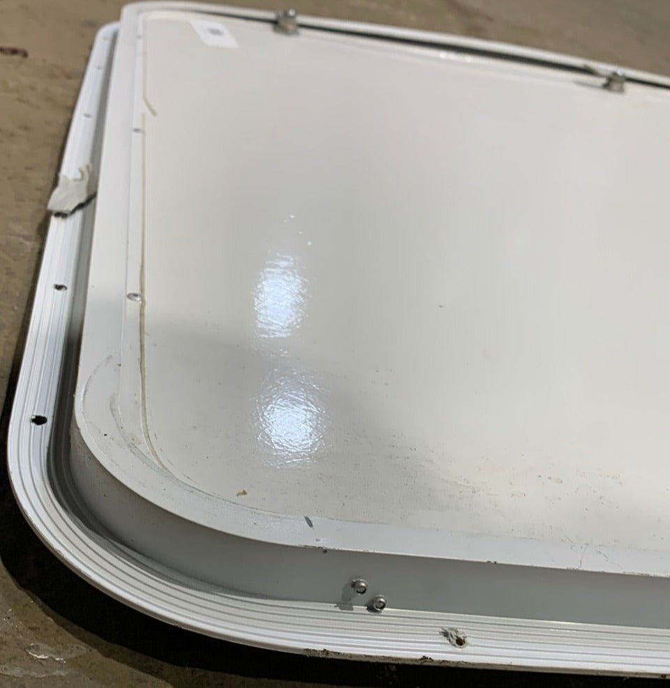 Used RV Radius Cargo / compartment Door 29 3/4