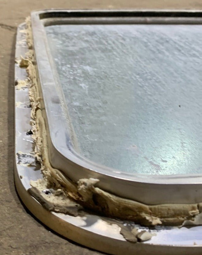 Used RV Radius Cargo / Compartment Door 29 3/4