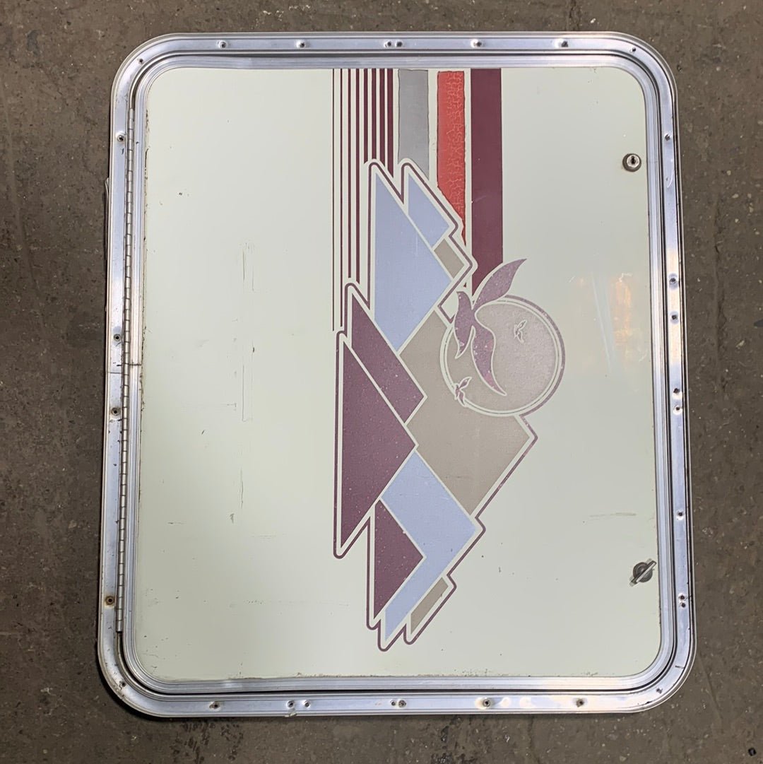Used RV Radius Cargo / Compartment Door 29 3/4