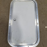 Used RV Radius Cargo Door 19 3/4 W X 10 3/4 H