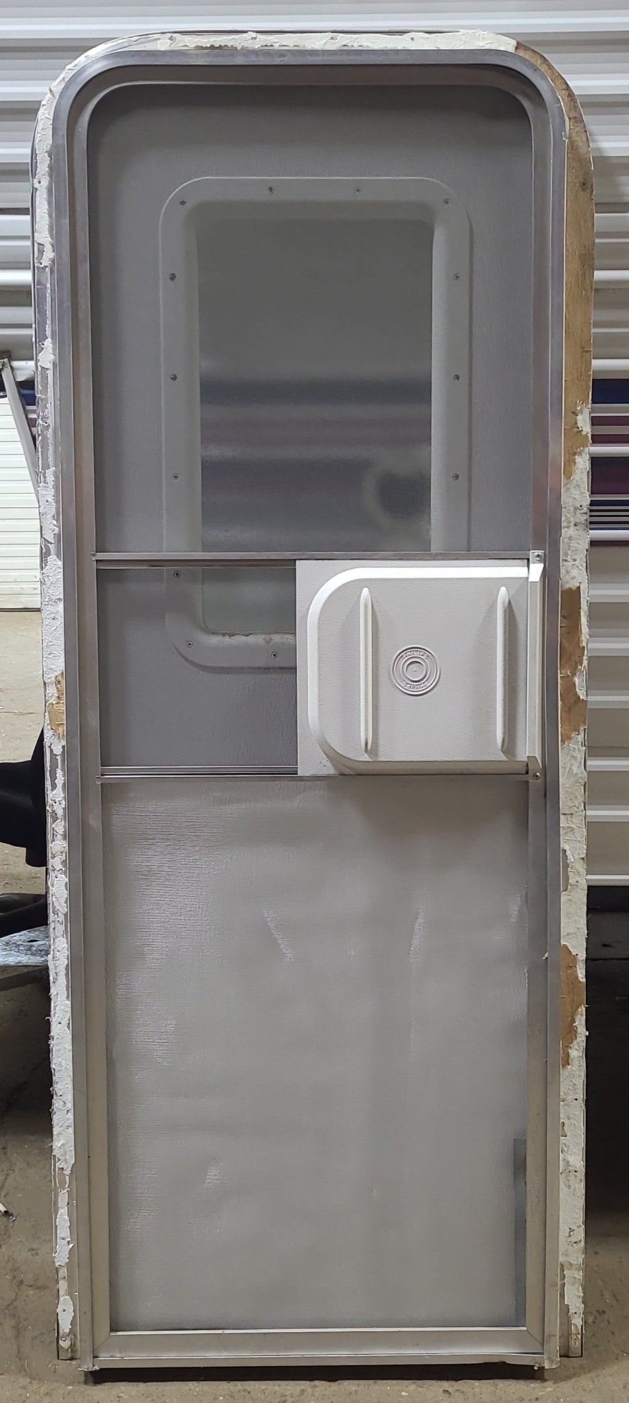 Used RV Radius Entry Door 25 1/2