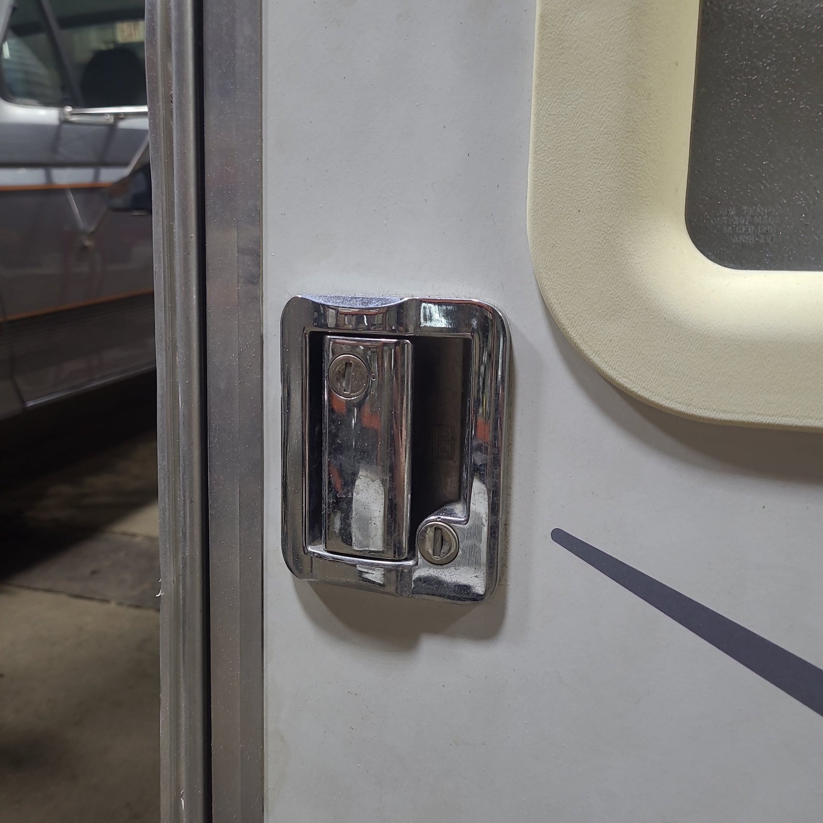 Used RV Radius Entry Door 25 1/2