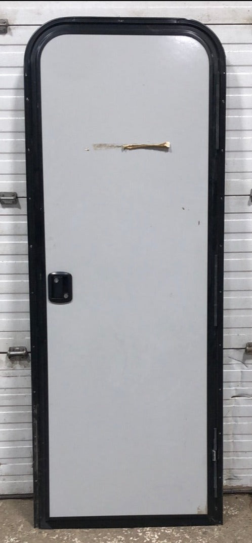 Used Rv Radius Entry Door 25 1/2 x 71 3/4 - Young Farts RV Parts