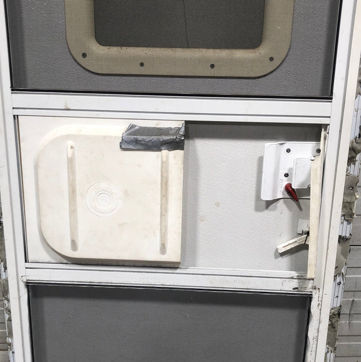 Used Rv Radius Entry Door 25 1/4 x 71 1/2 - Young Farts RV Parts