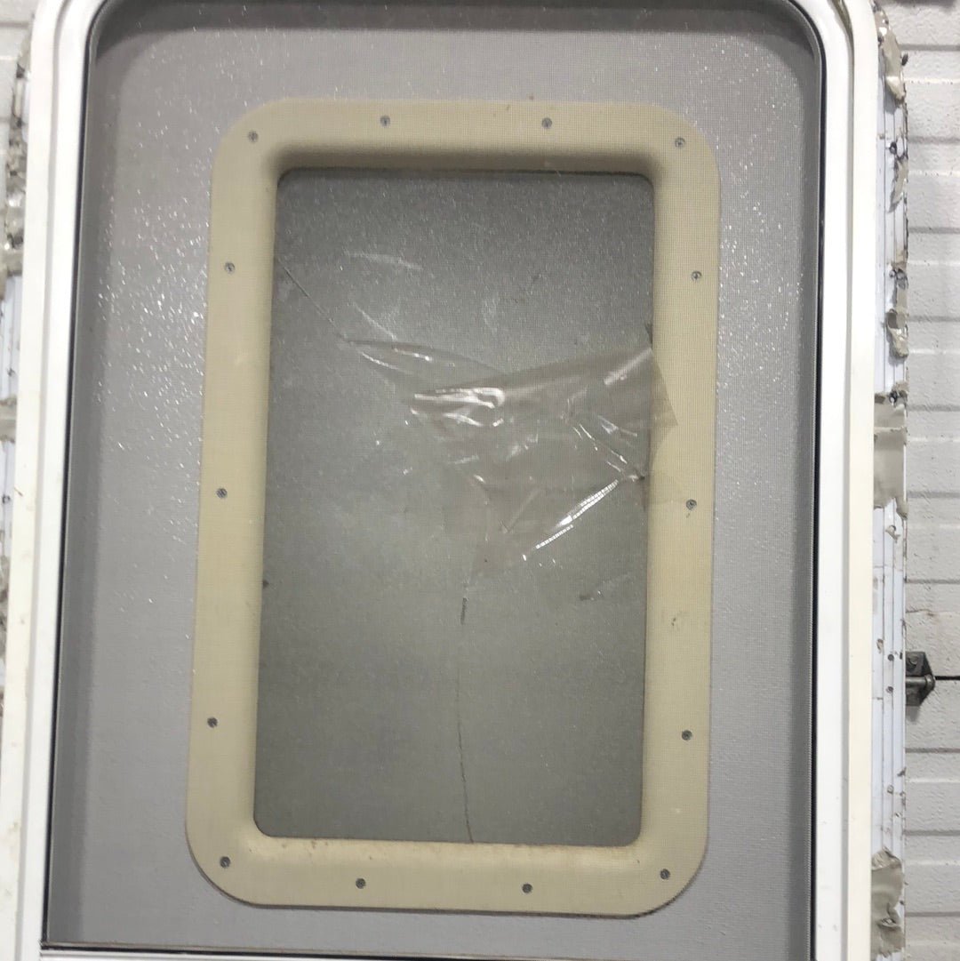 Used Rv Radius Entry Door 25 1/4 x 71 1/2 - Young Farts RV Parts