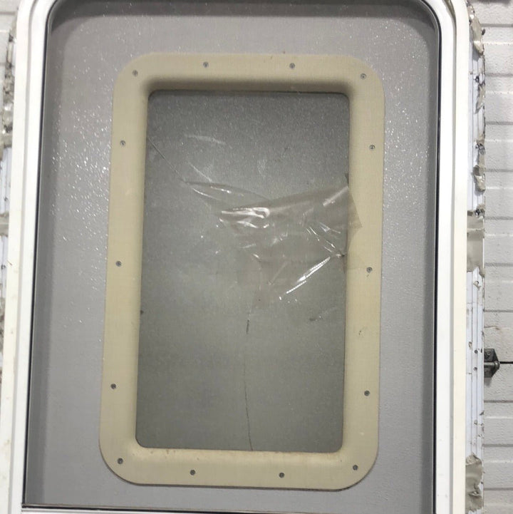 Used Rv Radius Entry Door 25 1/4 x 71 1/2 - Young Farts RV Parts