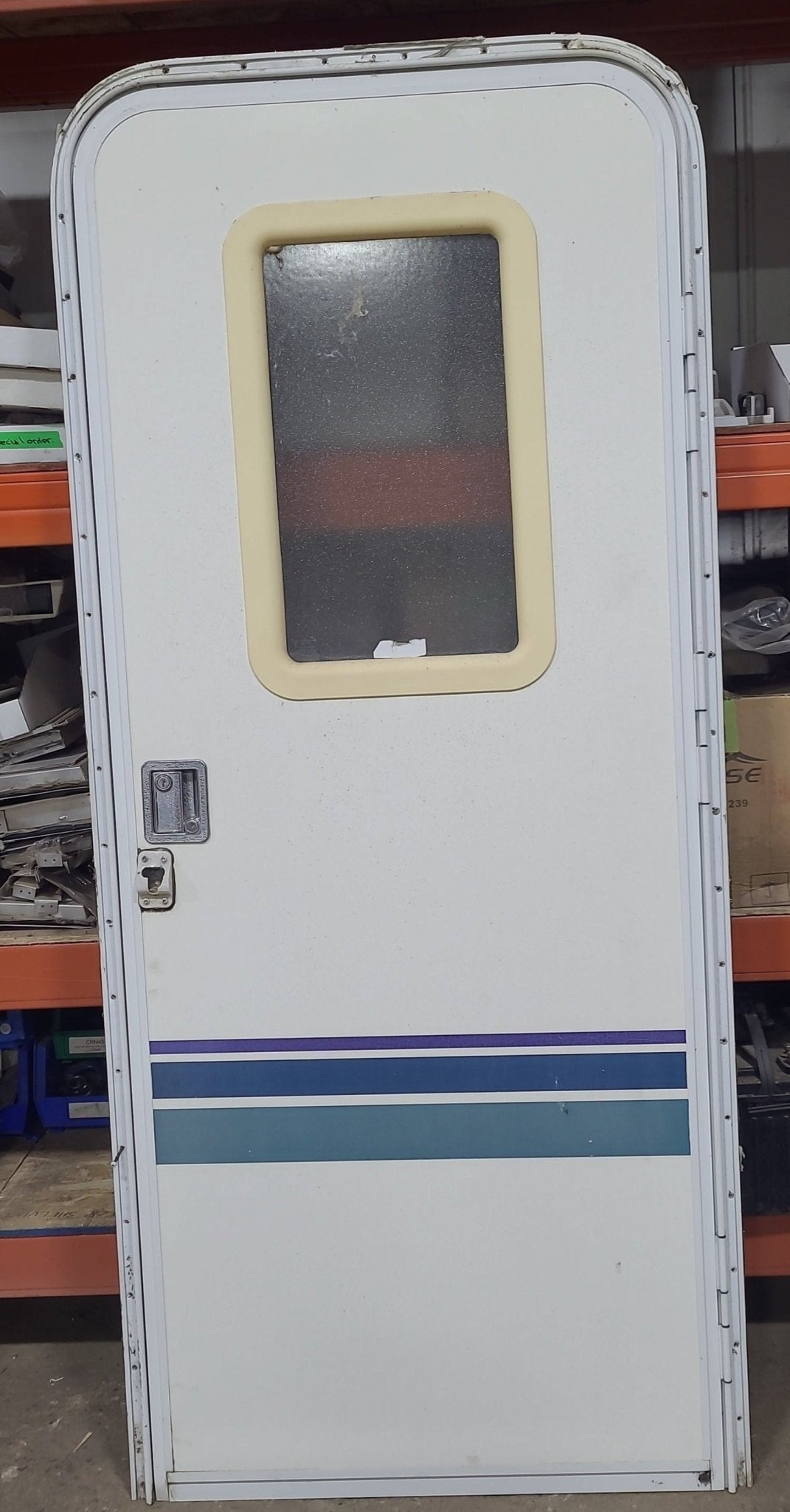 Used RV Radius Entry Door 29 1/2