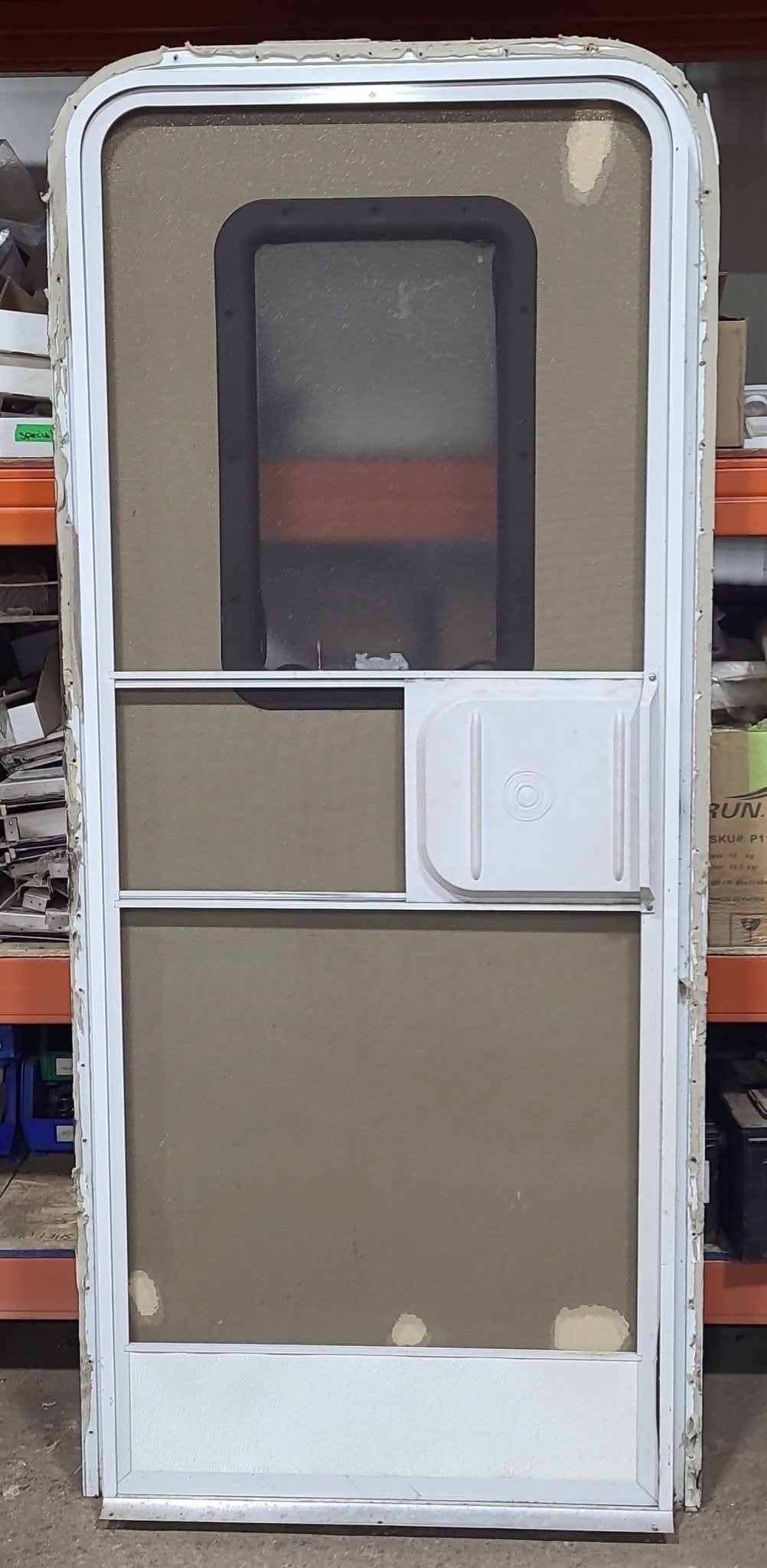 Used RV Radius Entry Door 29 1/2