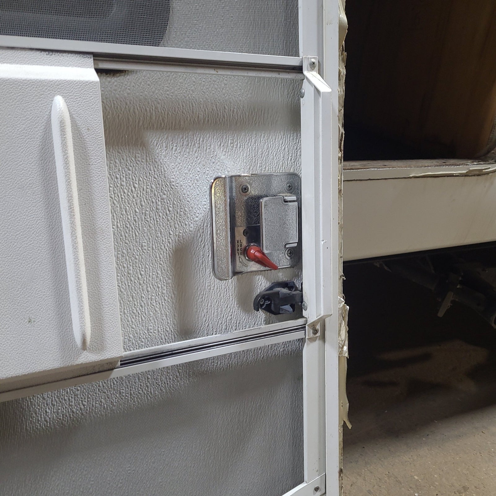 Used RV Radius Entry Door 29 1/2