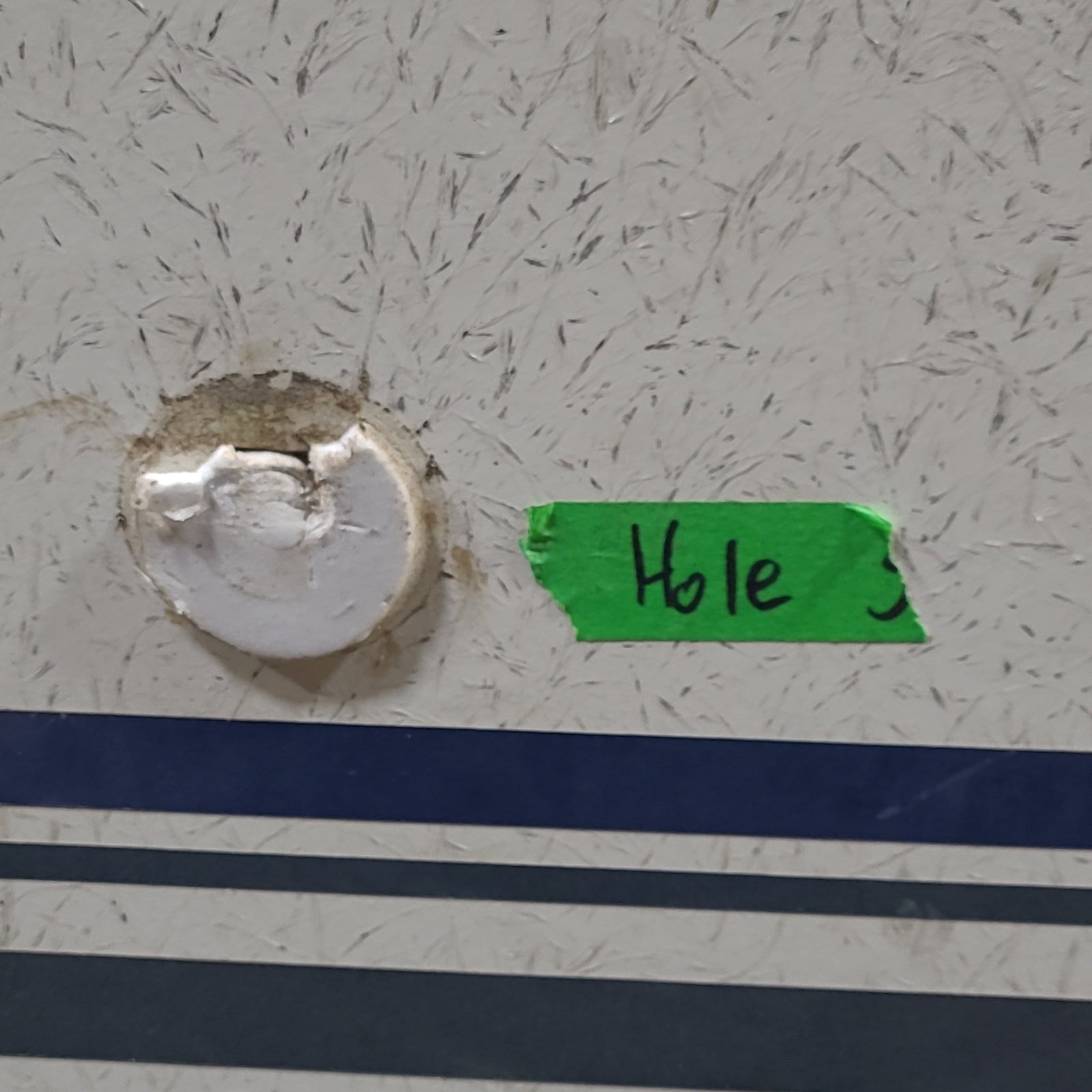 Used RV Radius Entry Door 29 1/2