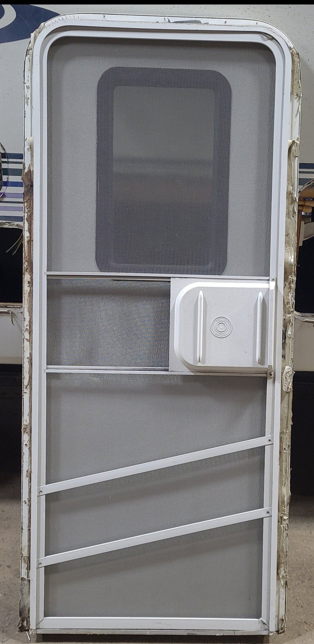 Used RV Radius Entry Door 29 1/2