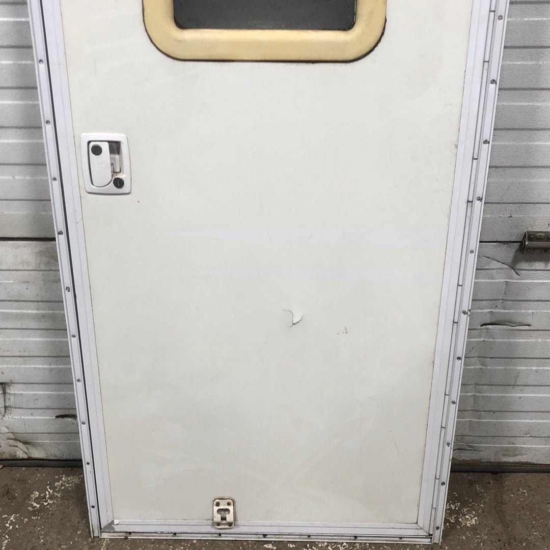 Used Rv Radius Entry Door 29 1/2 x 70 1/4 - Young Farts RV Parts