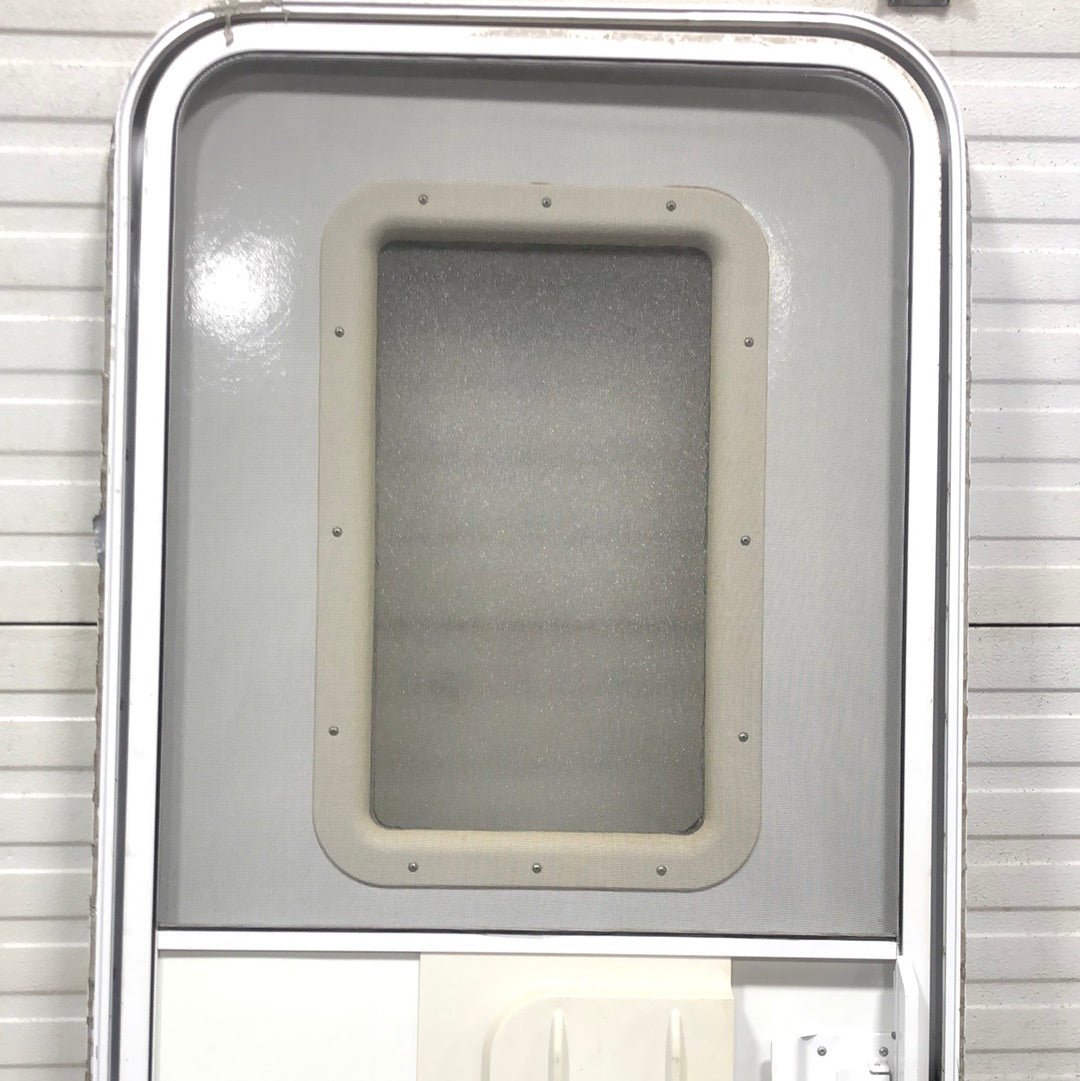 Used Rv Radius Entry Door 29 1/2 x 70 1/4 - Young Farts RV Parts