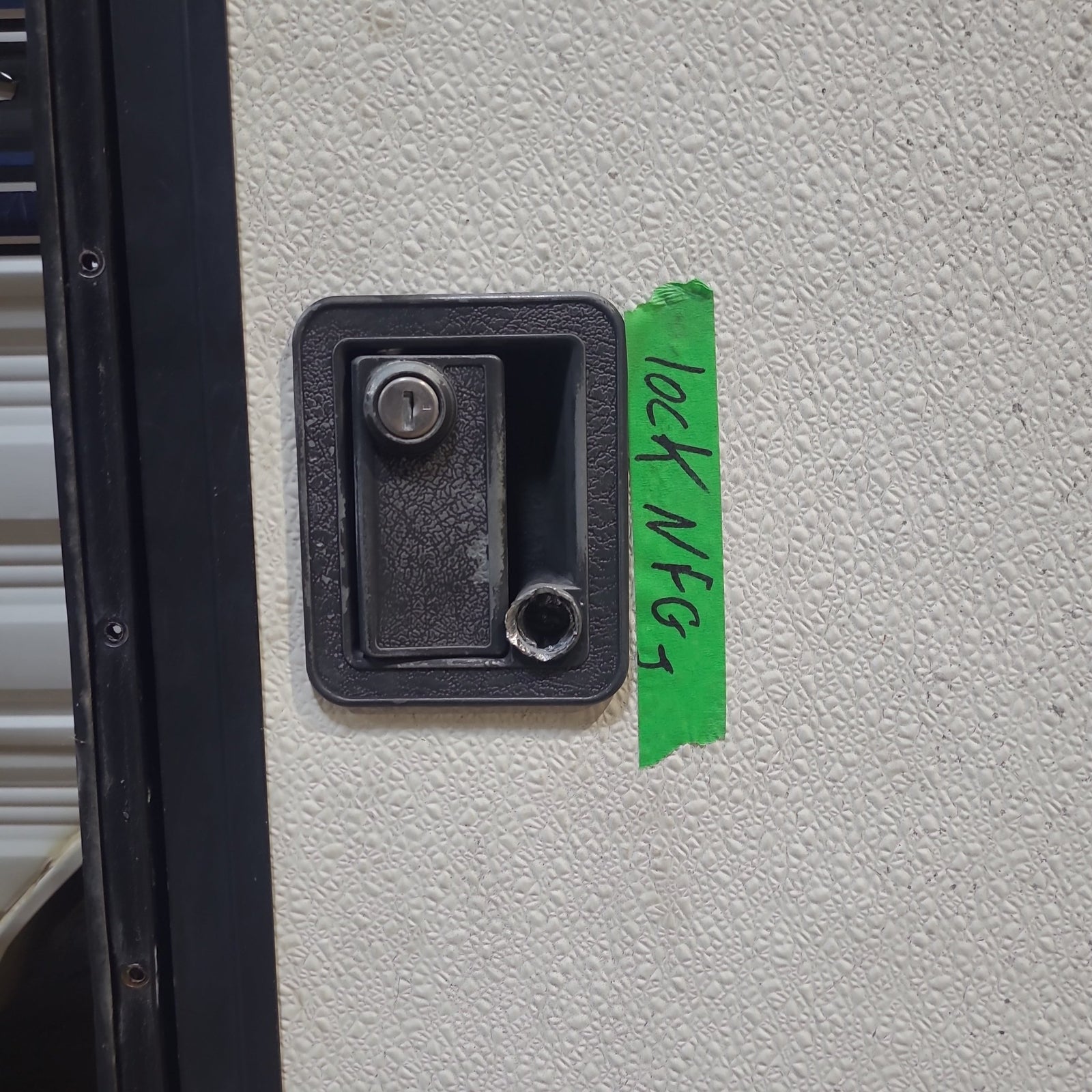 Used RV Radius Entry Door 29 1/2