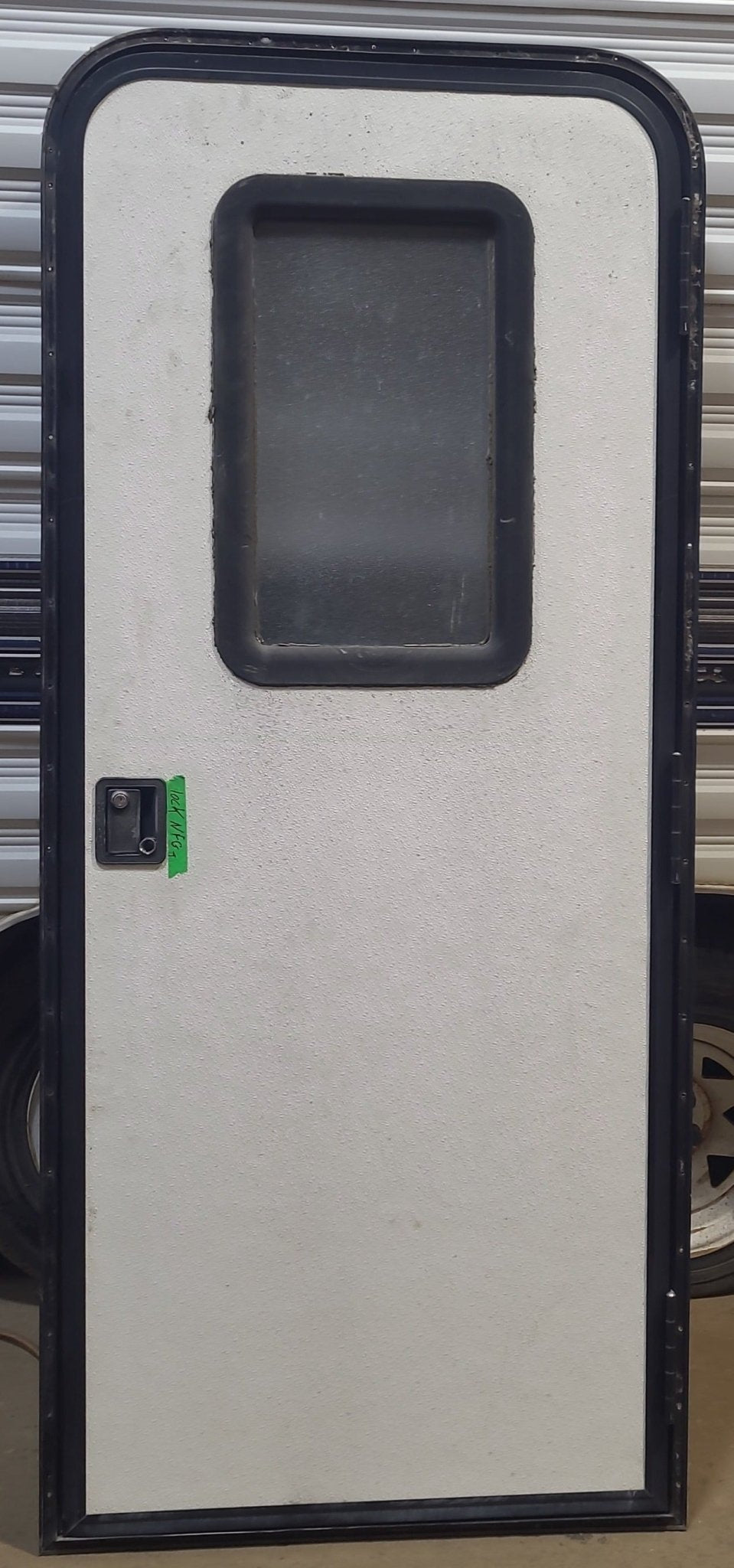 Used RV Radius Entry Door 29 1/2