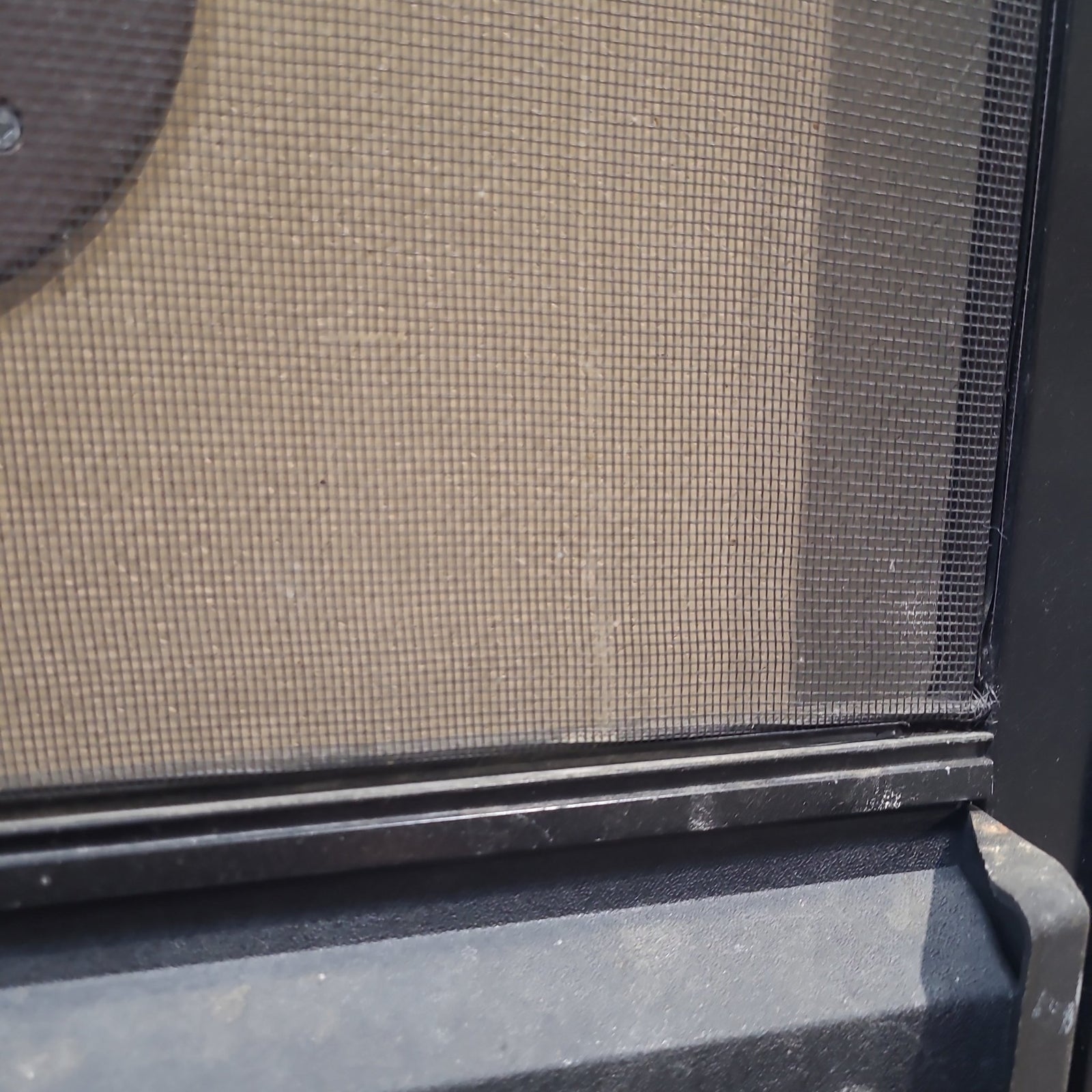 Used RV Radius Entry Door 29 1/2