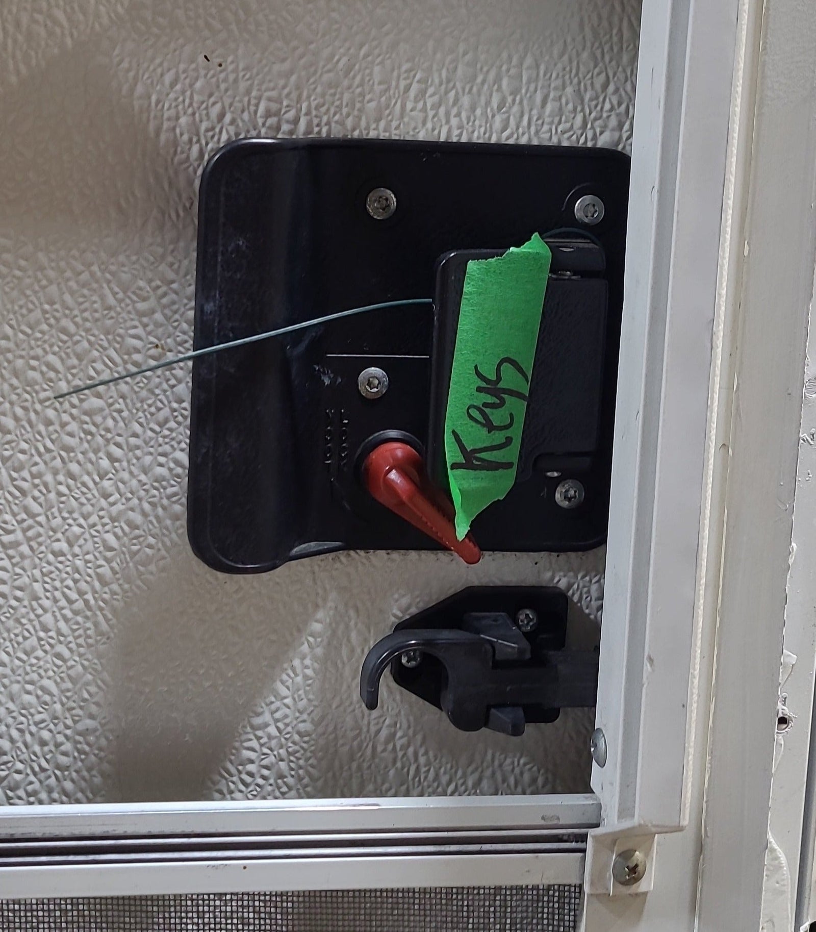 Used RV Radius Entry Door 29 3/4