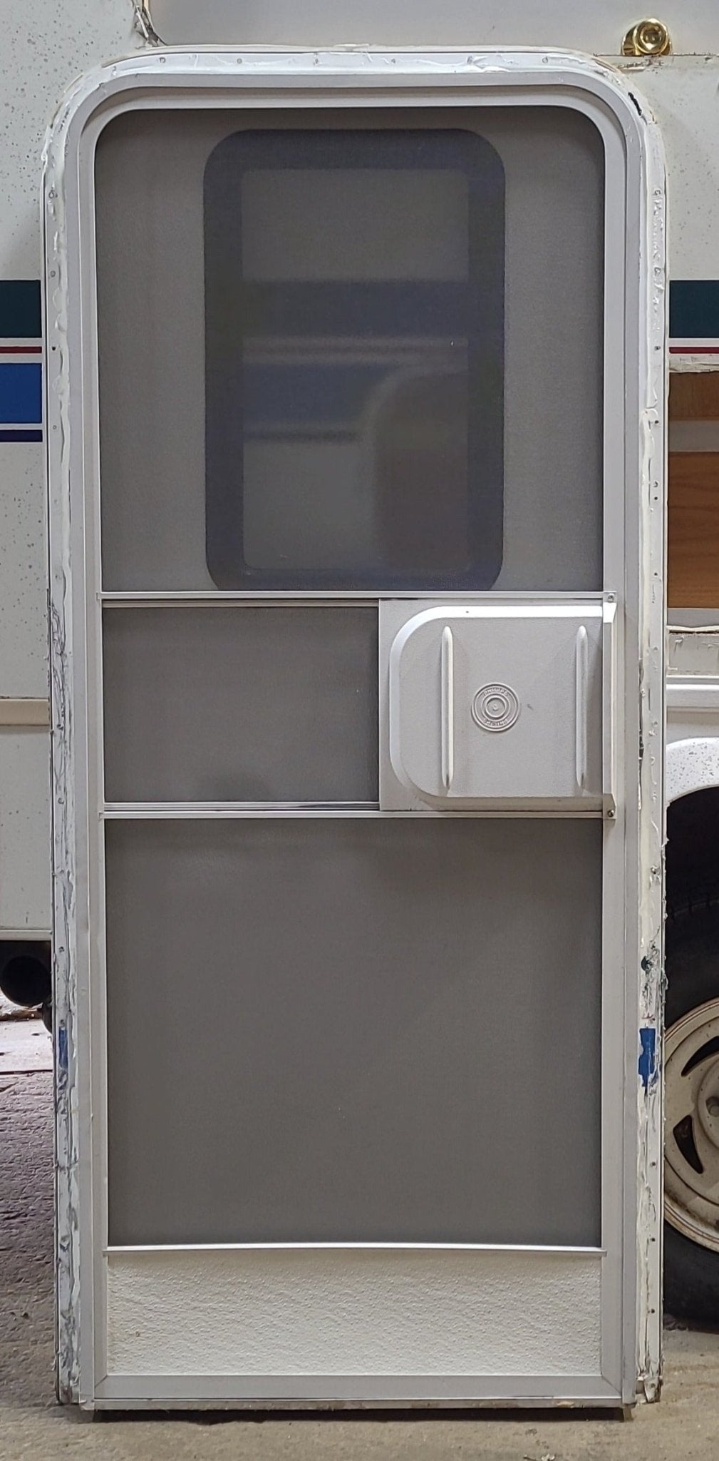 Used RV Radius Entry Door 29 3/4