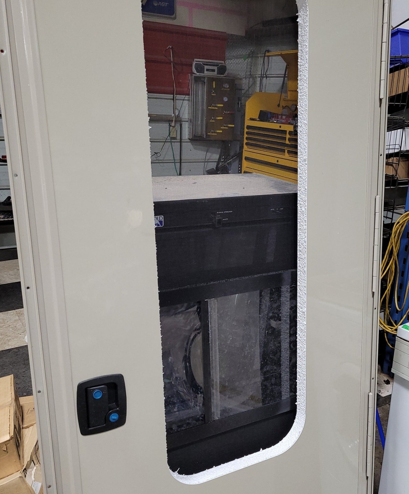 Used RV Radius Entry Door 29 3/4
