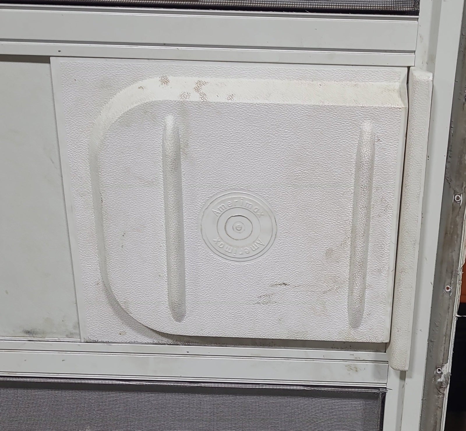 Used RV Radius Entry Door 29 3/8