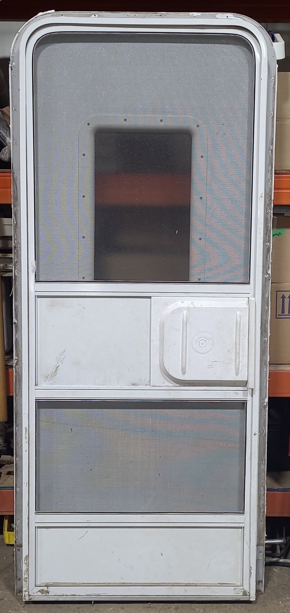 Used RV Radius Entry Door 29 3/8