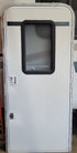 Used RV Radius Entry Door 30 1/2" X 70" - Young Farts RV Parts