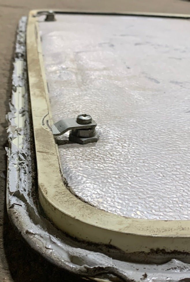 Used RV Radius Generator Cargo / compartment Door 31 3/4