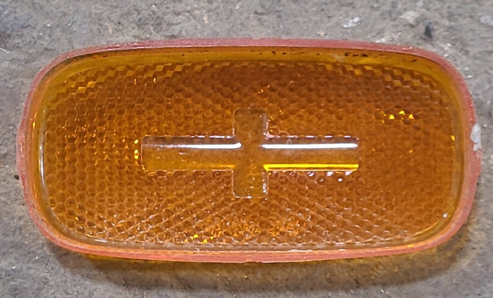 Used SAE AP2 01 Replacement Lens for Marker Lights - Amber - Young Farts RV Parts