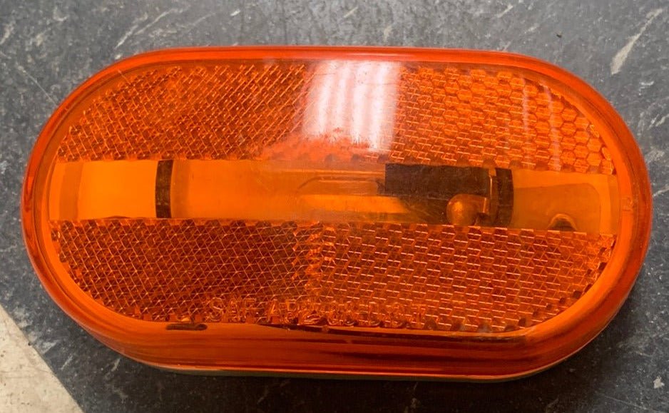 Used SAE-AP2-88 D.O.T. Replacement Lens for Marker Light | Amber - Young Farts RV Parts
