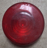 Used SAE-P2-91 D.O.T. Replacement Lens for Marker Light -  Red