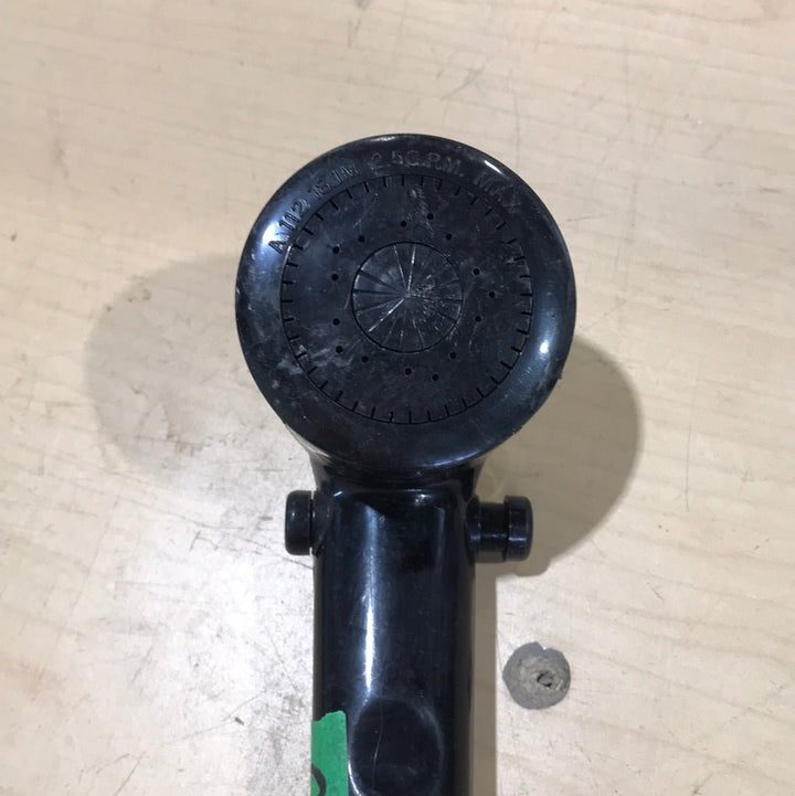 Used Shower Head BLACK 7 1/2" - Young Farts RV Parts