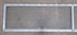 Used Silver Square Non Opening Window: 78 5/8" X 14 3/4" X 3/4" D - Young Farts RV Parts
