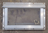 Used Silver Square Opening Window: 13 3/4