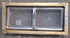 Used Silver Square Opening Window: 14 1/4" W x 6" H x 1 1/2" D - Young Farts RV Parts
