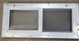 Used Silver Square Opening Window: 24