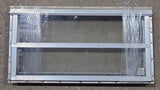 Used Silver Square Opening Window: 29 5/8