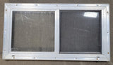 Used Silver Square Opening Window: 29 5/8