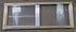 Used Silver Square Opening Window: 47 3/4" W x 17 5/8" H x 1 1/2" D - Young Farts RV Parts