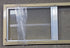 Used Silver Square Opening Window: 47 3/4" W x 17 5/8" H x 1 1/2" D - Young Farts RV Parts