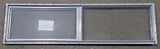 Used Silver Square Opening Window: 57 1/2