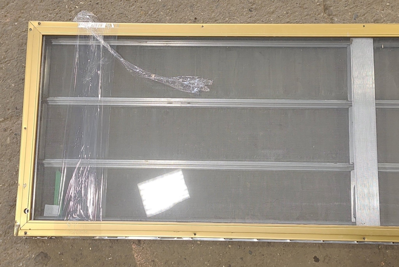 Used Silver Square Opening Window: 71 3/4