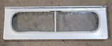Used Silver Square Opening Window Front Panel: 17 1/2