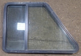 Used Slanted Black Radius Opening Window : 37 3/4