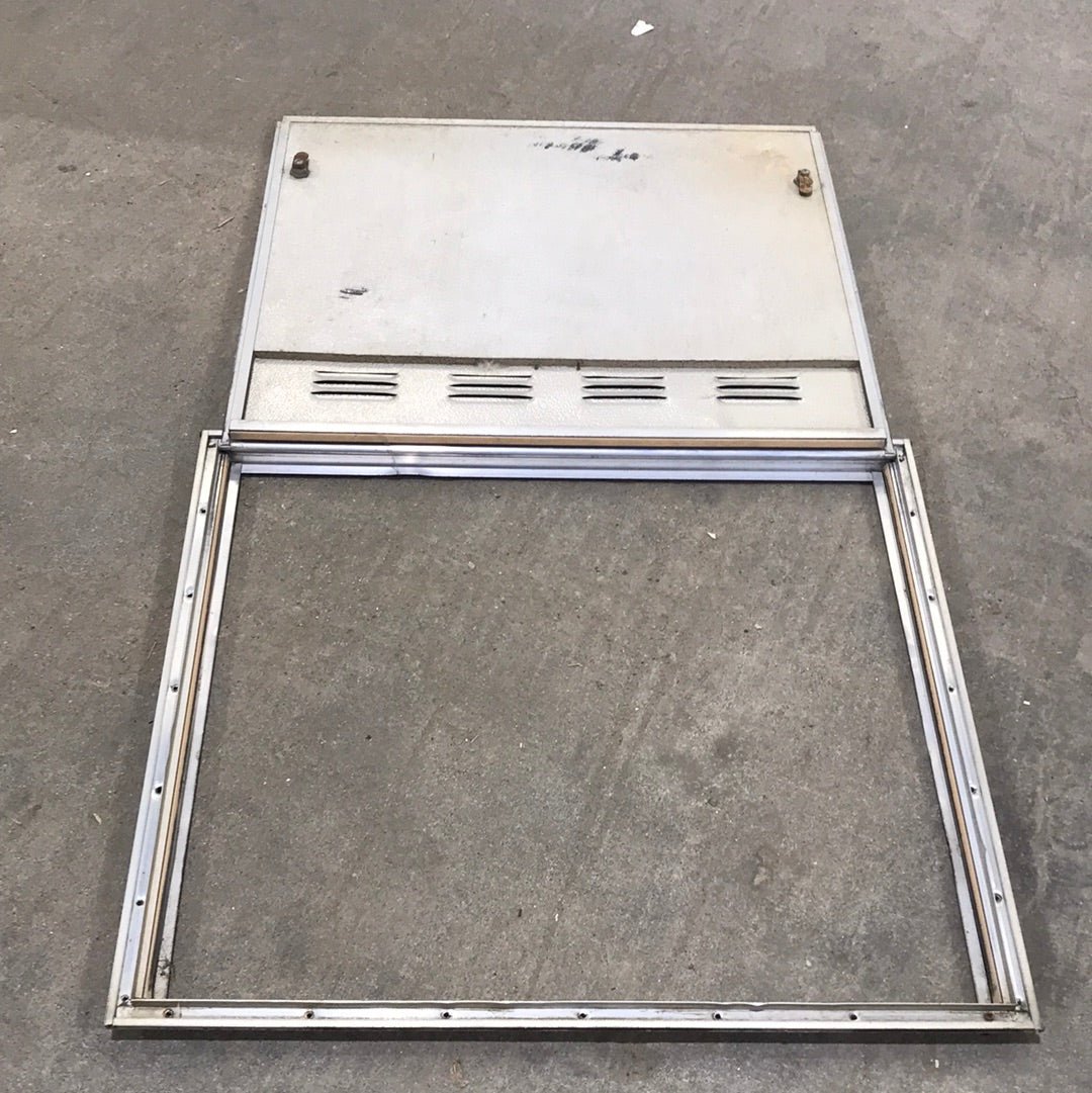 USED Square Corner Propane door 29 3/4